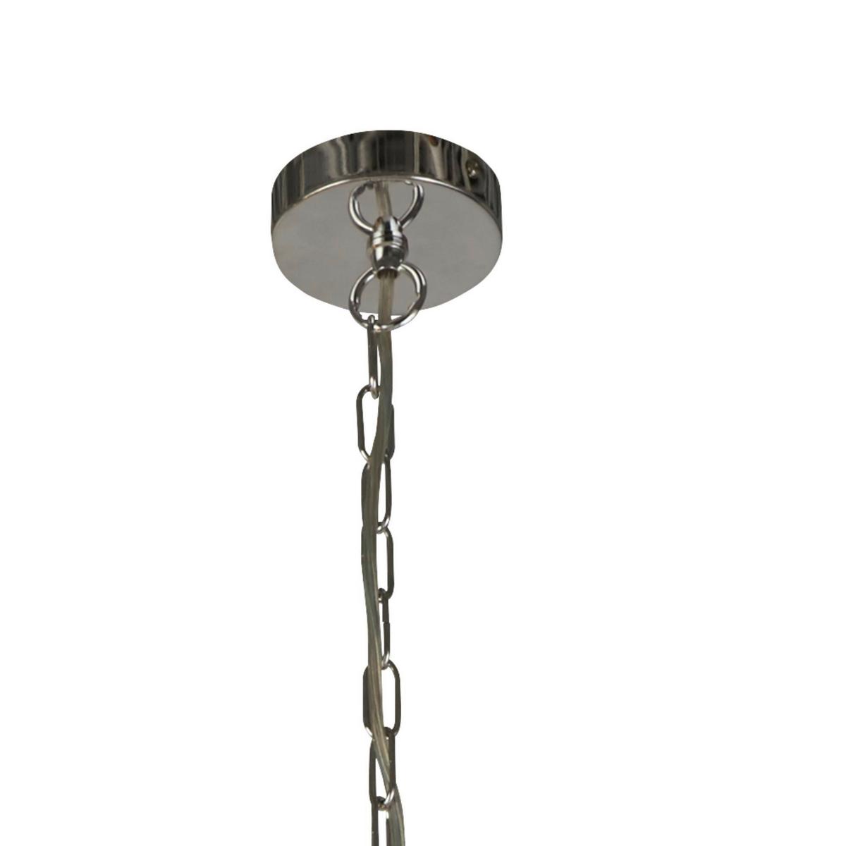 Függőlámpa Bijou 6585-5cc - krómszínű, Design, üveg/fém (44/150cm)