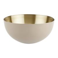 Rührschüssel Betty L Grau/Champagner - Champagner/Grau, MODERN, Metall (29/14cm) - Mömax