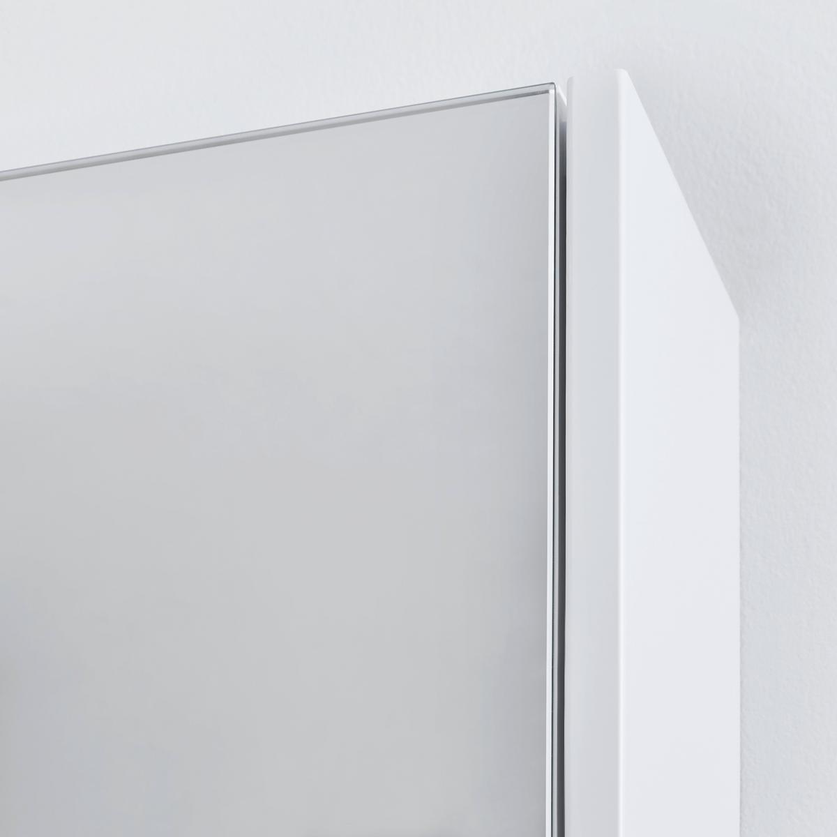 Badezimmer "Bennett" mit Waschbecken & Spiegelschrank - Weiss, Modern, Holzwerkstoff (100/184/44cm) - Bessagi Home