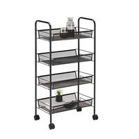 Allzweckwagen In Schwarz - Schwarz, Modern, Kunststoff/Metall (44/85/26cm) - Based