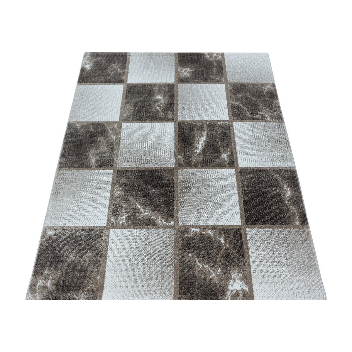 Webteppich Ottawa Braun ca. 240x340cm - Braun, Design, Textil (240/340cm) - Novel