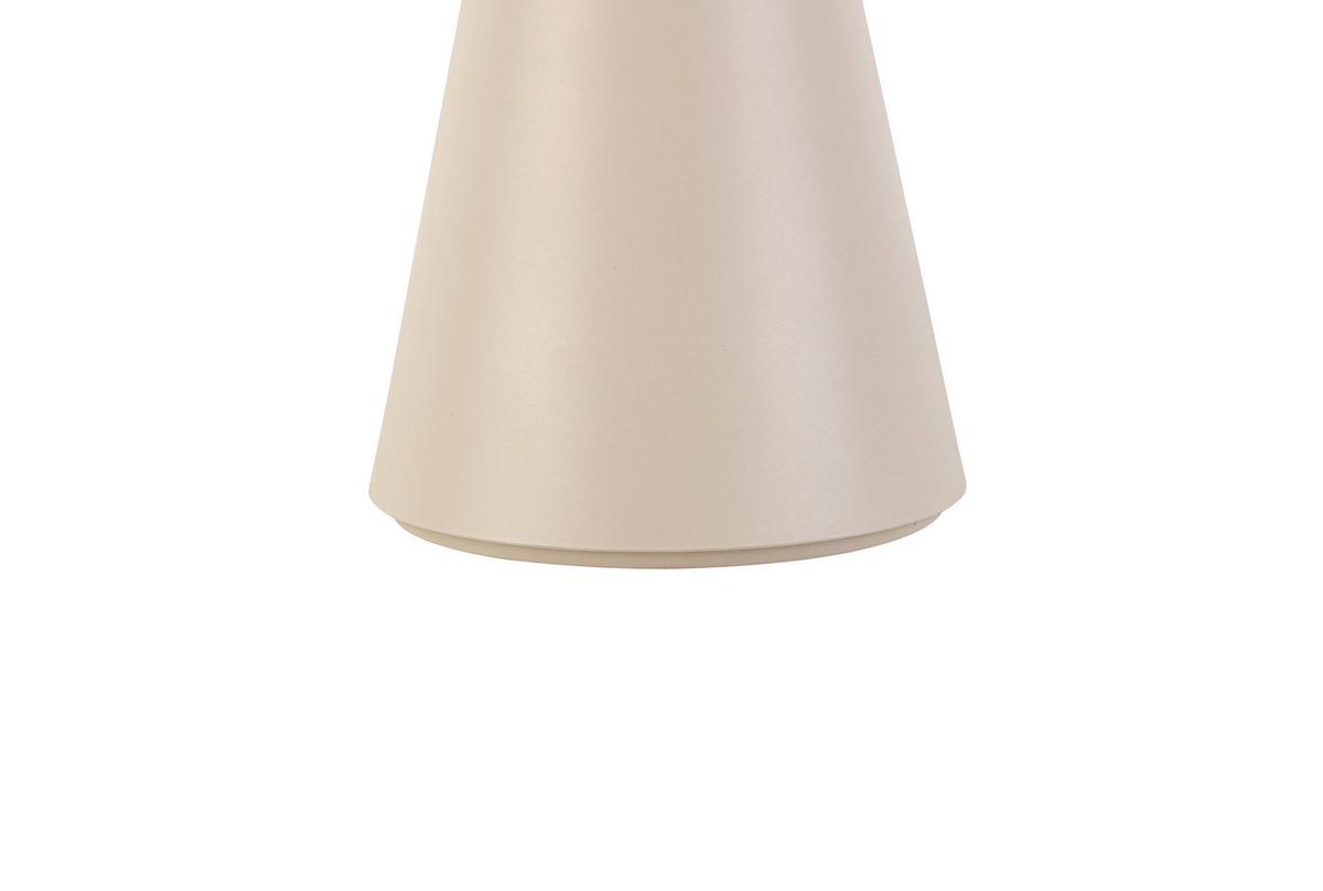 LED-Außenleuchte Hiro in Sandfarben max. 1,6 Watt - Sandfarben/Schwarz, MODERN, Kunststoff (11,5/20,3cm) - Modern Living