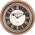 Uhr Milan in Braun ca.Ø24,5cm - Schwarz/Braun, MODERN, Glas/Metall (24,5cm) - Bessagi Home Uhr Milan in Braun ca.Ø24,5cm - Schwarz/Braun, MODERN, Glas/Metall (24,5cm) - Bessagi Home