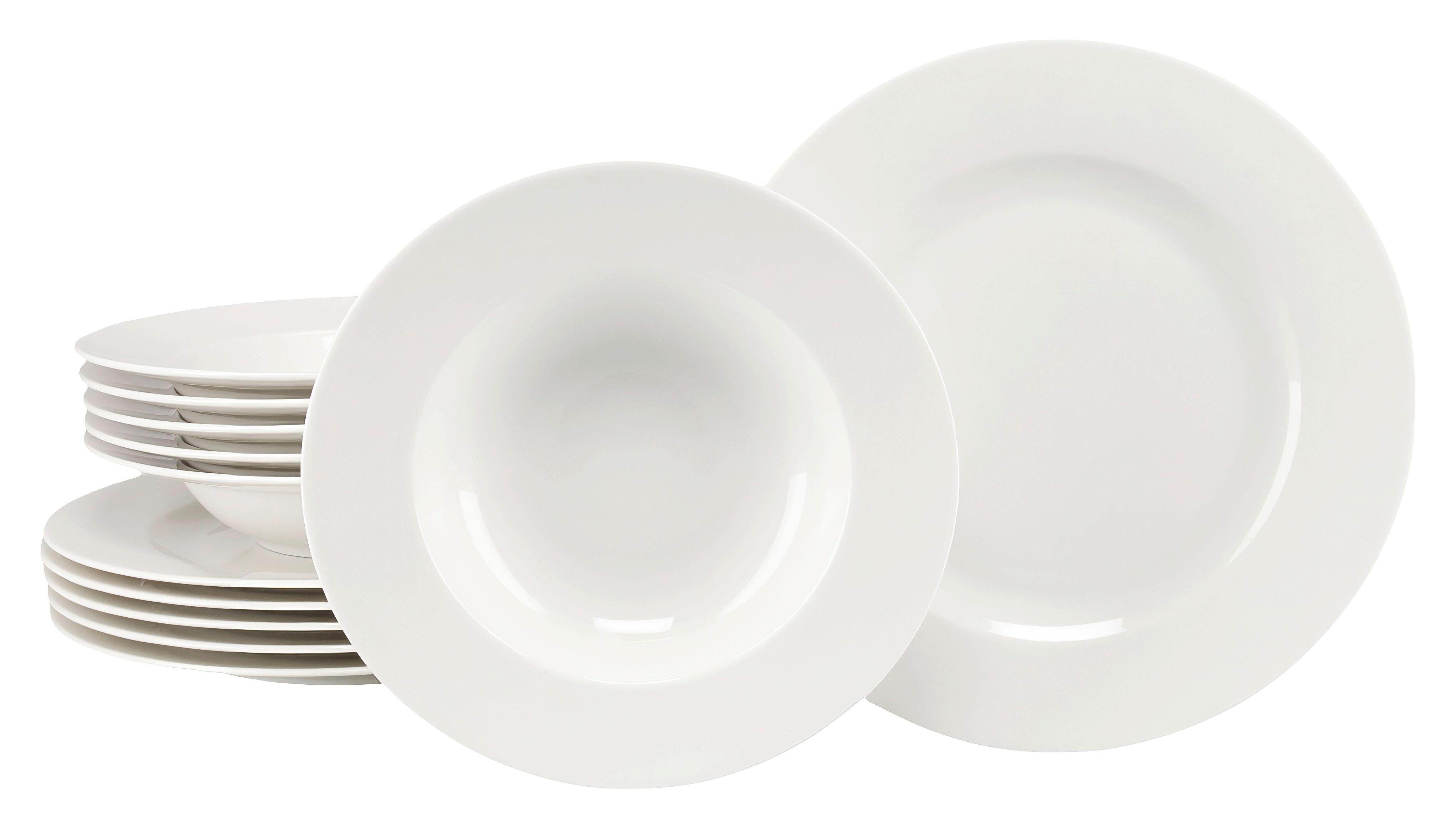 Étkészlet 24912 Venice Creme - krémszínű, Basics, kerámia - Creatable
