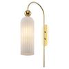 Wandleuchte Antic Weiß/Gold max. 40 Watt - Goldfarben/Weiß, Glas/Metall (10/53,5/23,5cm) - MAYTONI