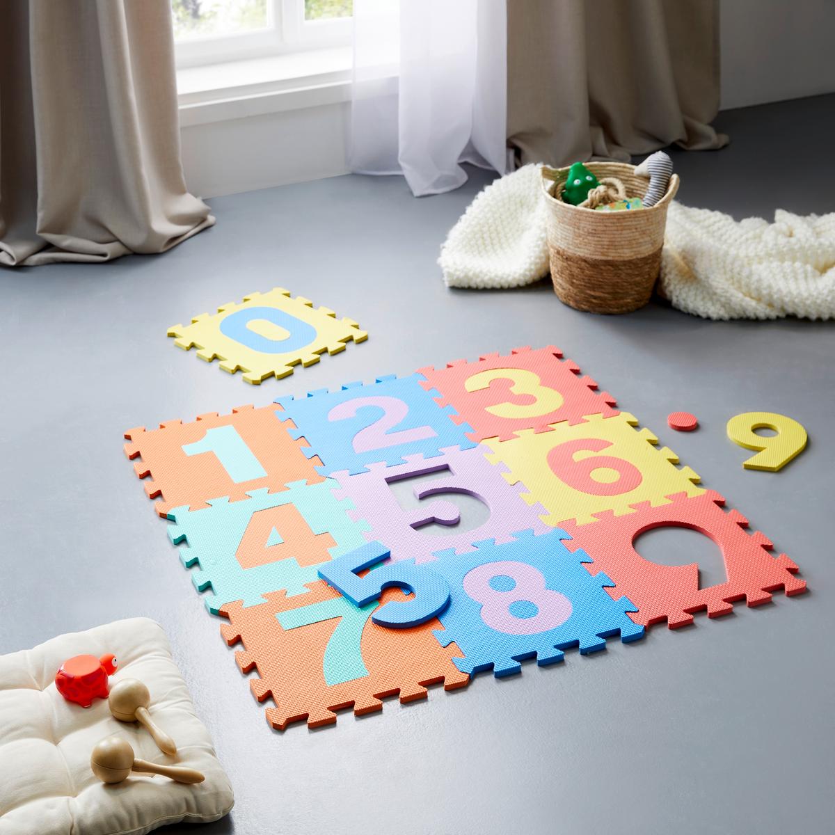 Covor pentru copii Playmat - multicolor, Basics, plastic (60/60cm) - Modern Living