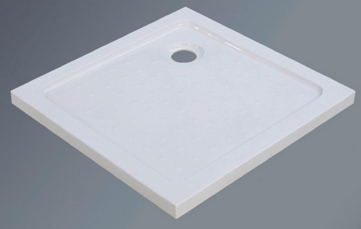 Zuhanytálca Akril Venus - fehér, Konventionell, műanyag (90/5,5/90cm)