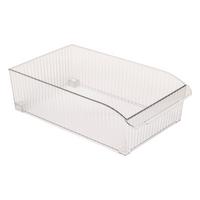 Organizator frigider Streaks - transparent, Basics, plastic (36,5/22,5/10,8cm)