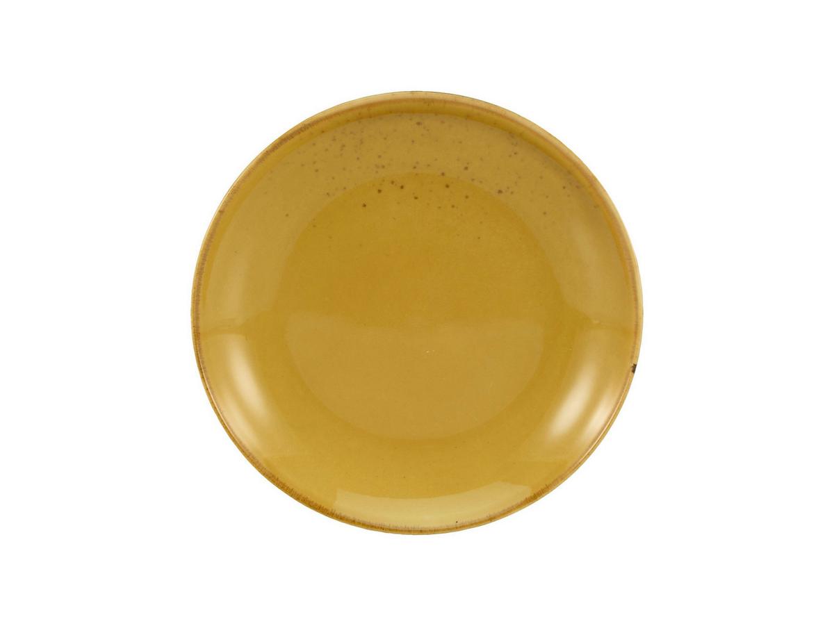 Set Globokih Krožnikov Curry, 6-Delni - barve karija, Trend, keramika (22cm) - Creatable