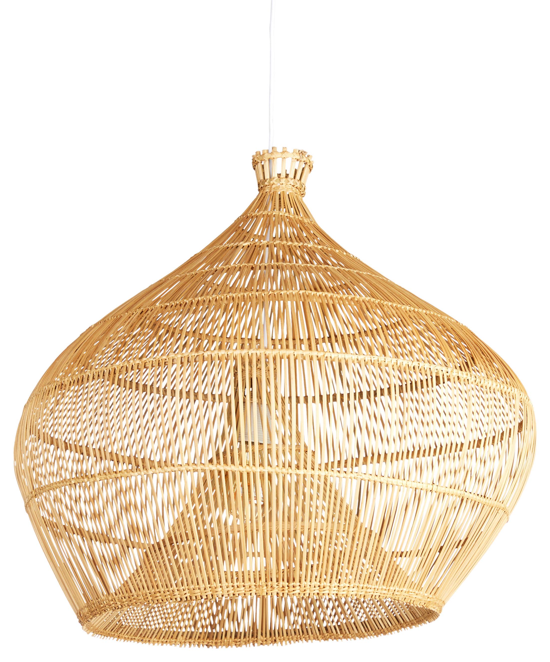 Leuchtenschirm Havanna in Naturfarben - Naturfarben, LIFESTYLE, Holz (50/50cm) - Premium Living