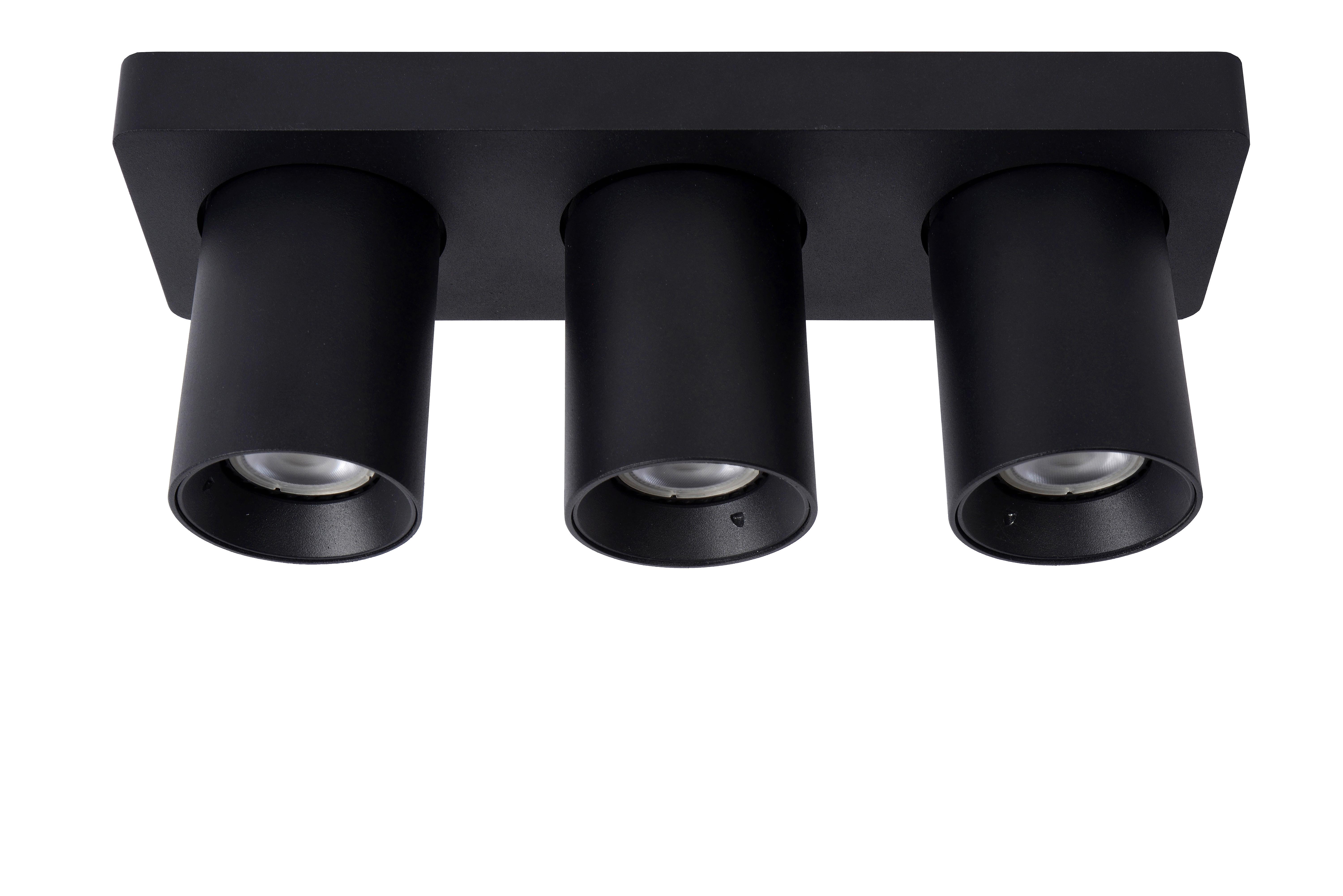 Led-strahler 09929/15/30 Nigel - Schwarz, Konventionell, Metall (30/10/11.5cm) - Lucide