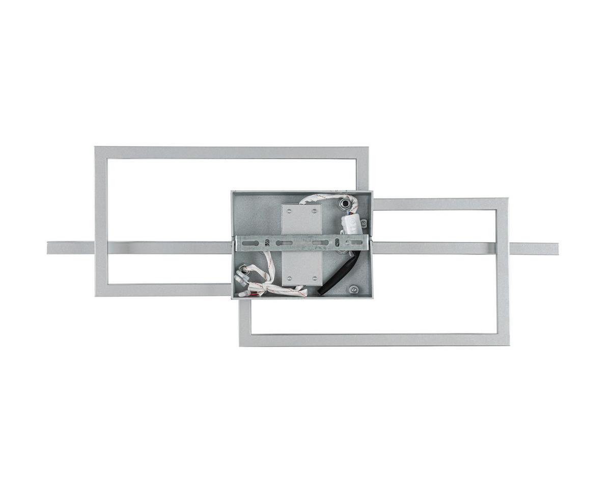 Led Svjetiljka Stropna Bioli - srebrne boje/boje kroma, Moderno, metal/plastika (63/24,5/7,7cm) - Mömax