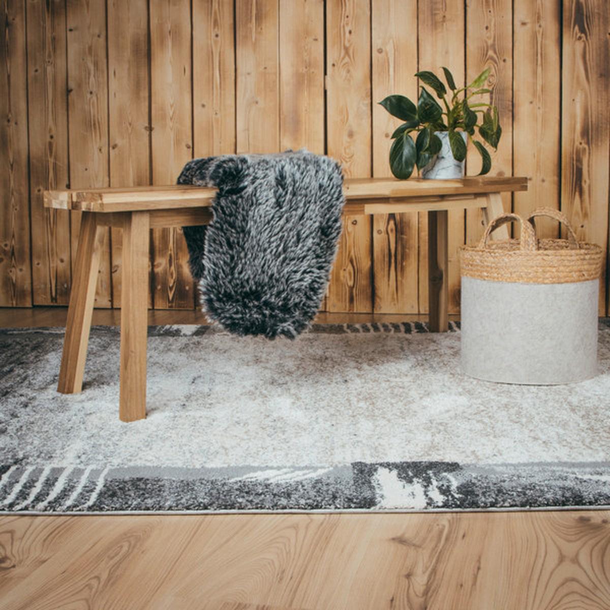 TAPIS TISSÉ À PLAT MY FRISCO 284 - gris, Basics, textile (240/330cm)