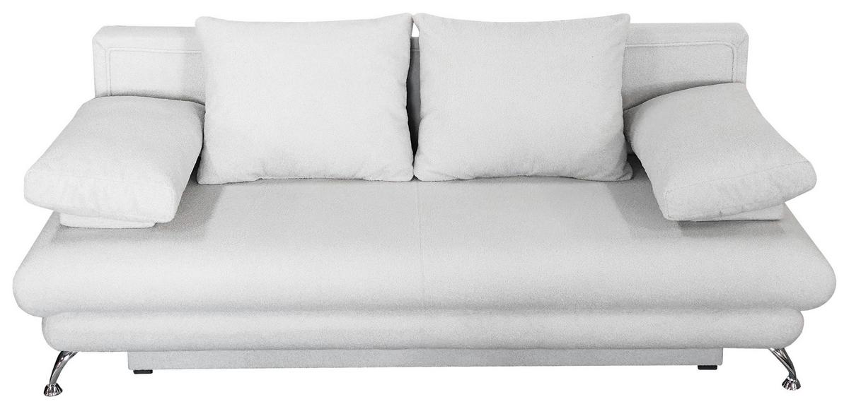 Kanapéágy Bilbao - krémszínű, Romantik / Landhaus, műanyag/faalapú anyag (200/100/75cm) - Mömax