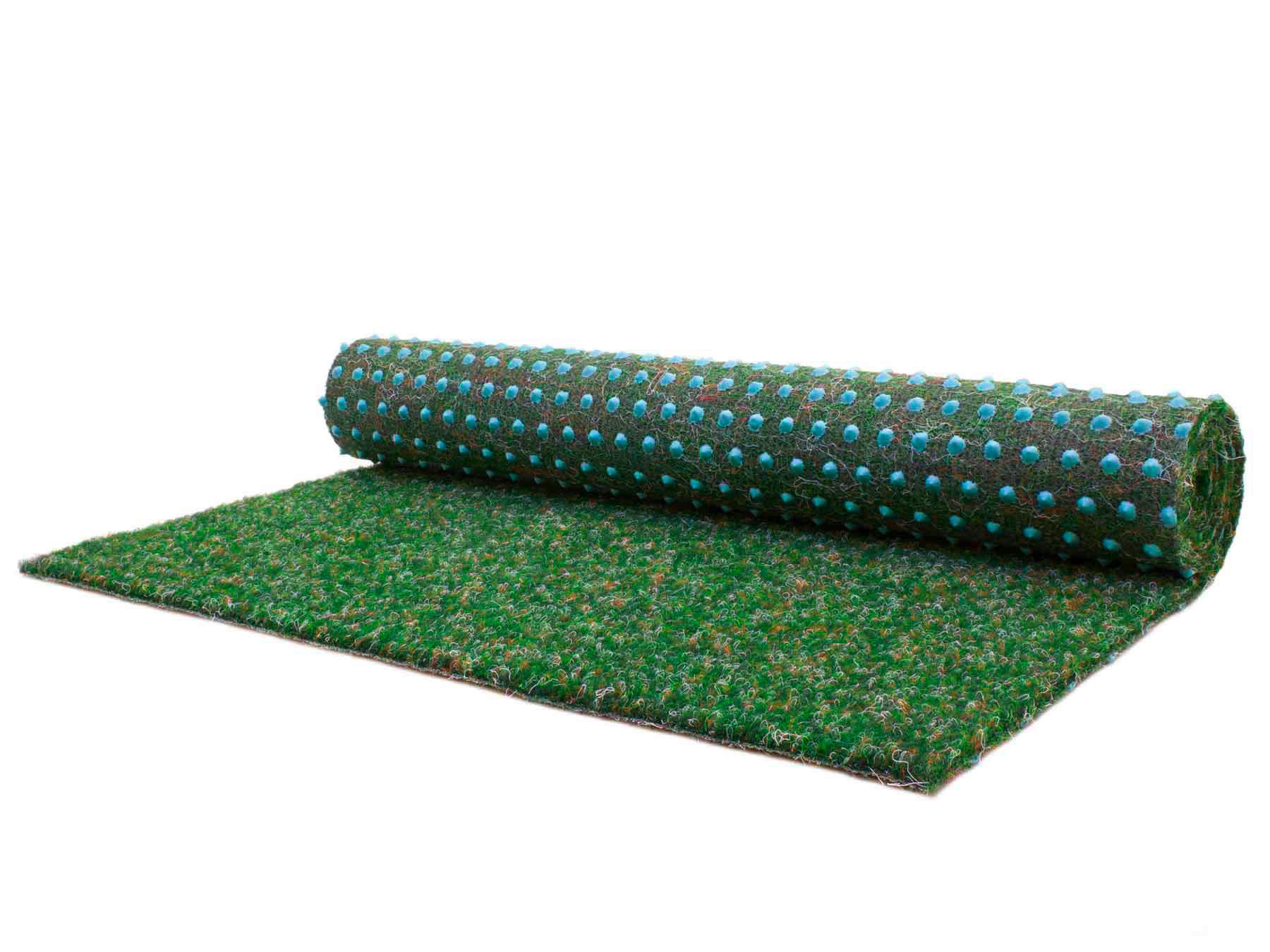 Rasenteppich Georgia Grün ca. 400x350cm - Grün, Basics, Textil (400/350cm)