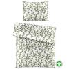 Bettwäsche Bio-Sophia Design Grün/Weiß ca. 140x200cm - Weiß/Grün, Natur, Textil (140/200cm) - ecoTree