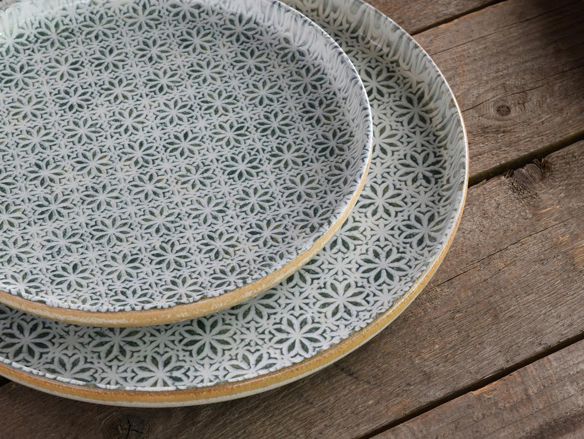 Jedilni Servis Emiliana Grey, 12-Delni - siva/krem barve, Basics, keramika - Creatable