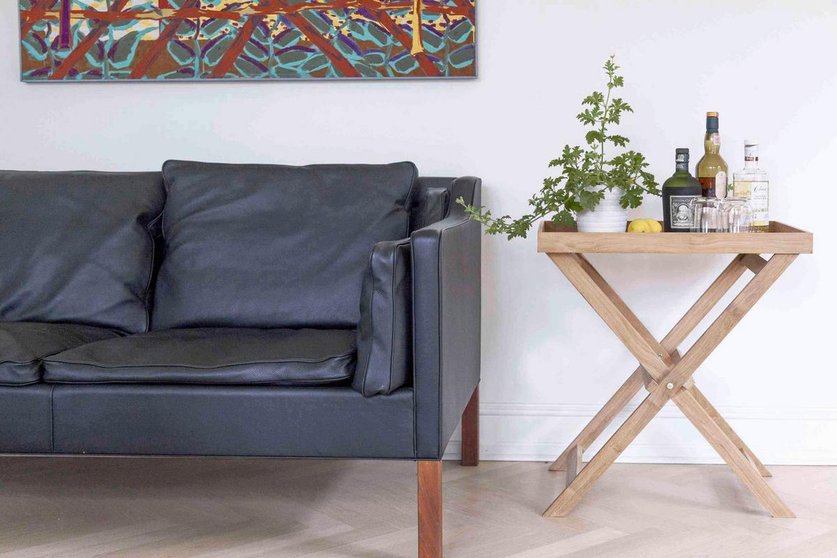 TABLETTTISCH TRAY TABLE - Teakfarben, KONVENTIONELL, Holz (60/40/65cm) - MID.YOU