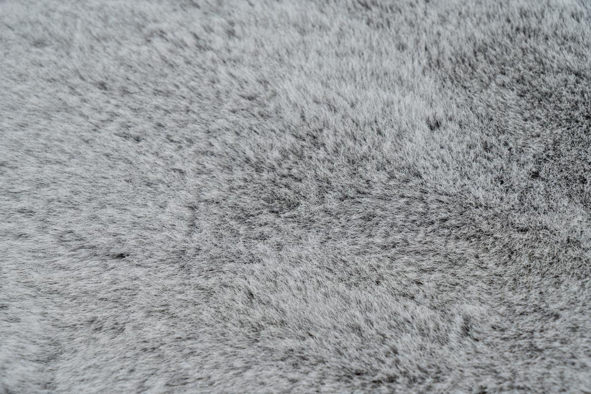 Covor din blană My Infinity, cca. 60x90cm - gri, Design, textil (60/90cm) - Obsession