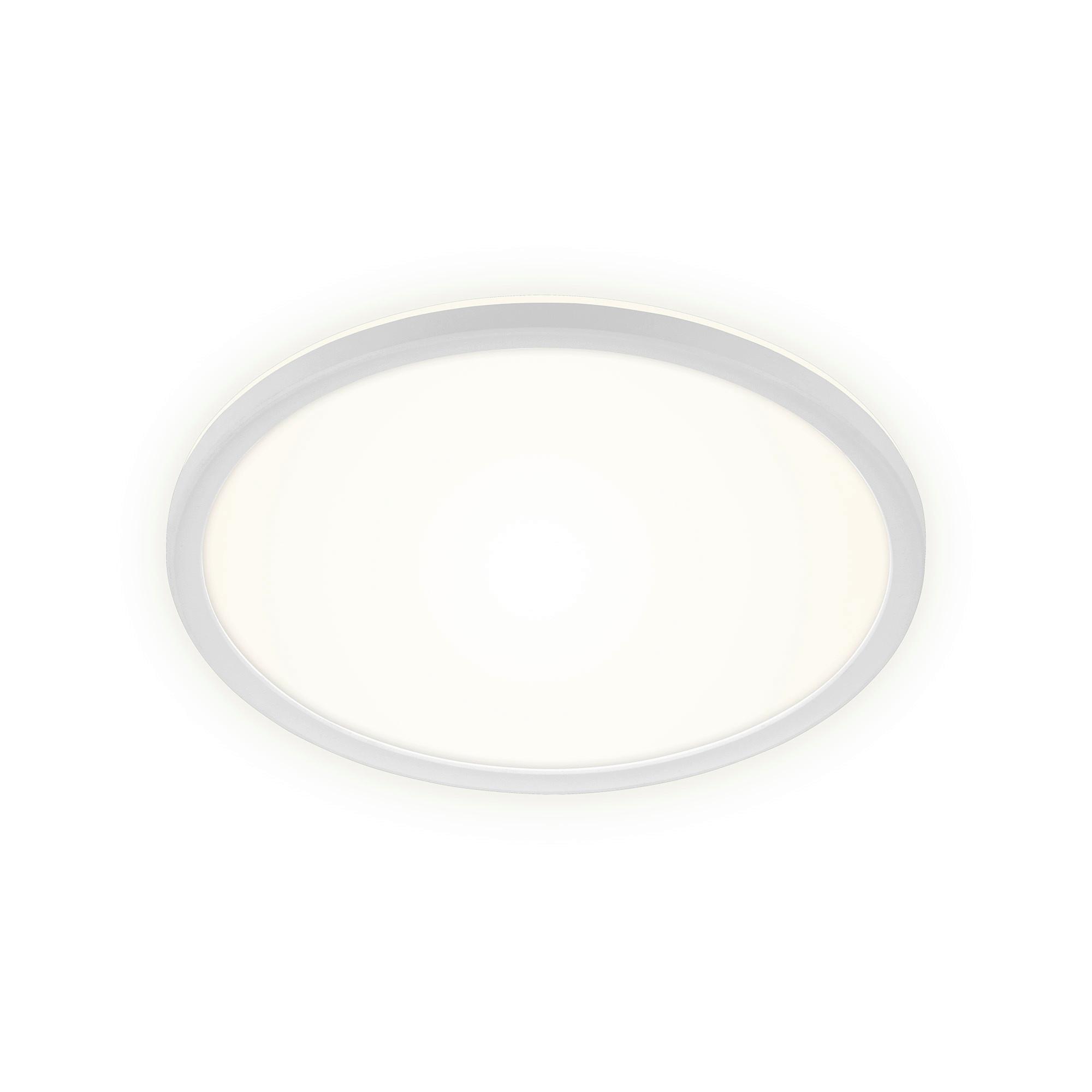 PANEL LED 7079-016 SLIM - biały, Basics, tworzywo sztuczne (29,3/2,8cm)