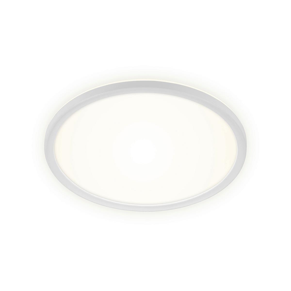 PANEL LED 7079-016 SLIM - biały, Basics, tworzywo sztuczne (29,3/2,8cm)