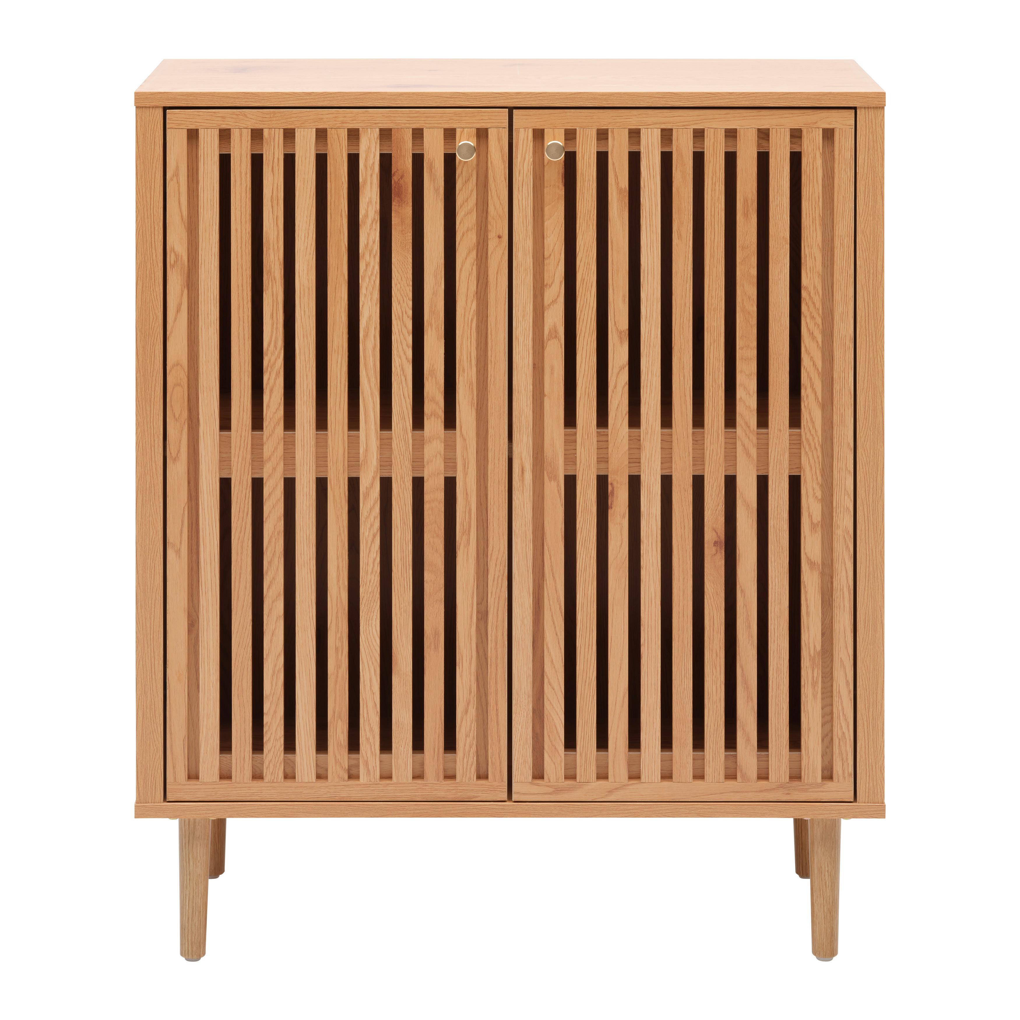 Comoda BARCELONA - culoare natur, Lifestyle, hârtie/material pe bază de lemn (76/90/35cm) - Modern Living