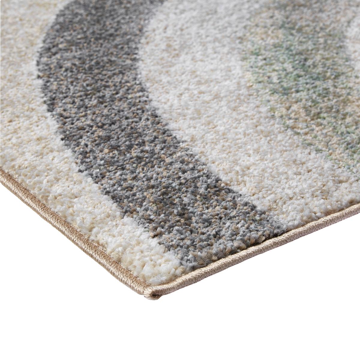 Webteppich Rivo-Flow RIVO-FLOW - Beige/Grün, KONVENTIONELL, Textil (160/230cm) - Mömax