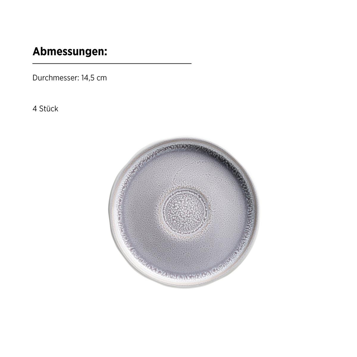 Tassenset 934507 Elea Tassenset - Weiss/Flieder, Basics, Keramik - Mäser