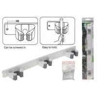 Fali Eszköztartó Rack - műanyag (8/5/43cm)