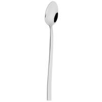 Latte-Macchiato-Löffel Karo aus Edelstahl - Edelstahlfarben, Metall (19,5cm) - Mömax
