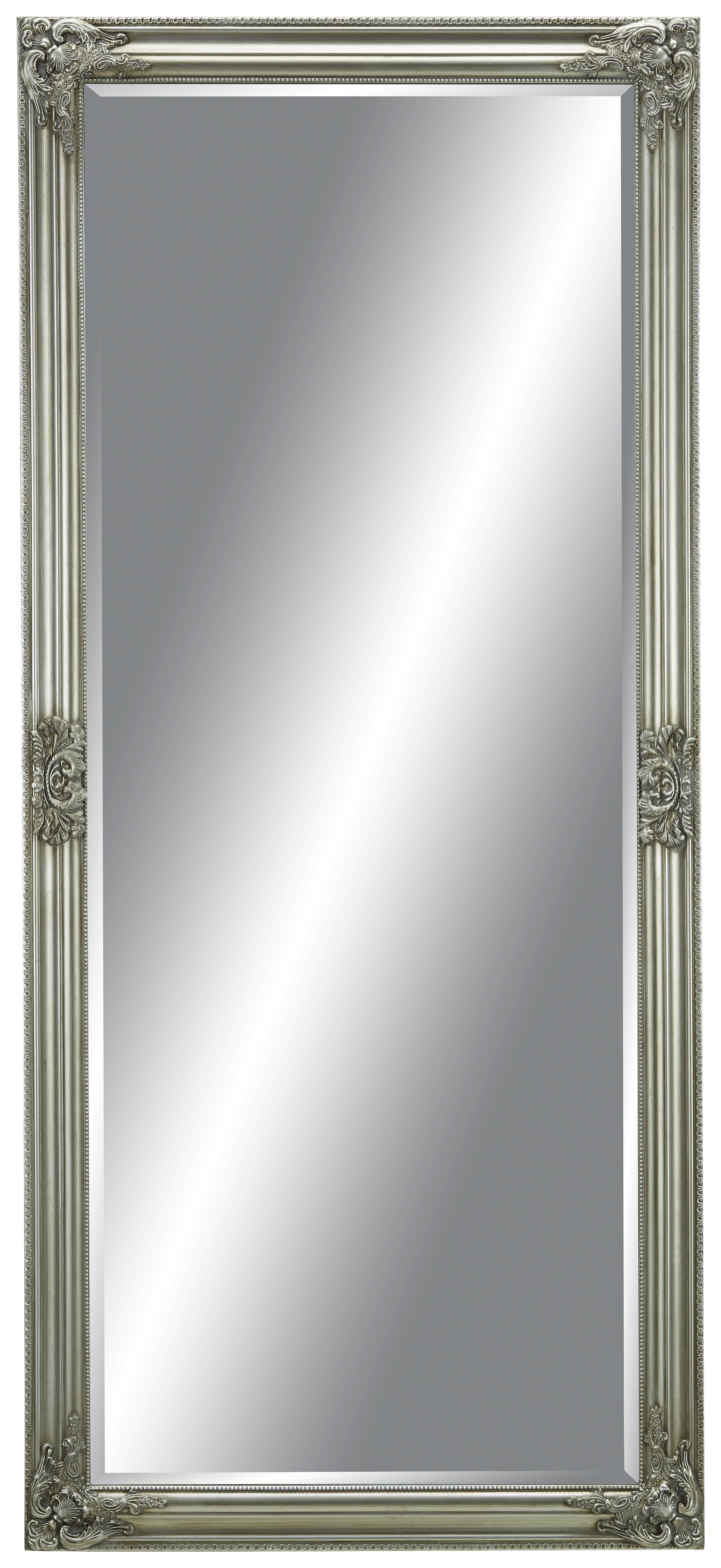 Wandspiegel Silberfarben - Silberfarben, MODERN, Glas/Holz (72/162/3cm) - Mömax modern living