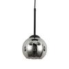 HÄNGLAMPA LUFOO - kromfärg/svart, Modern, metall/glas (75/25/120cm) - Mömax