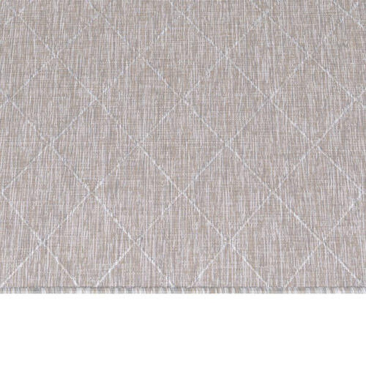 Preproga Za Zunanjo Uporabo Zagora, Bež, 120x170cm - siva/bež, Basics, tekstil (120/170cm) - Novel