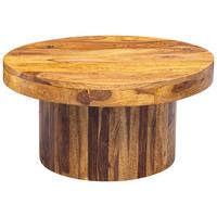 Klubska Miza Couchtisch - barve indijskega rožnega lesa, Moderno, les (60/60/30cm) - MID.YOU