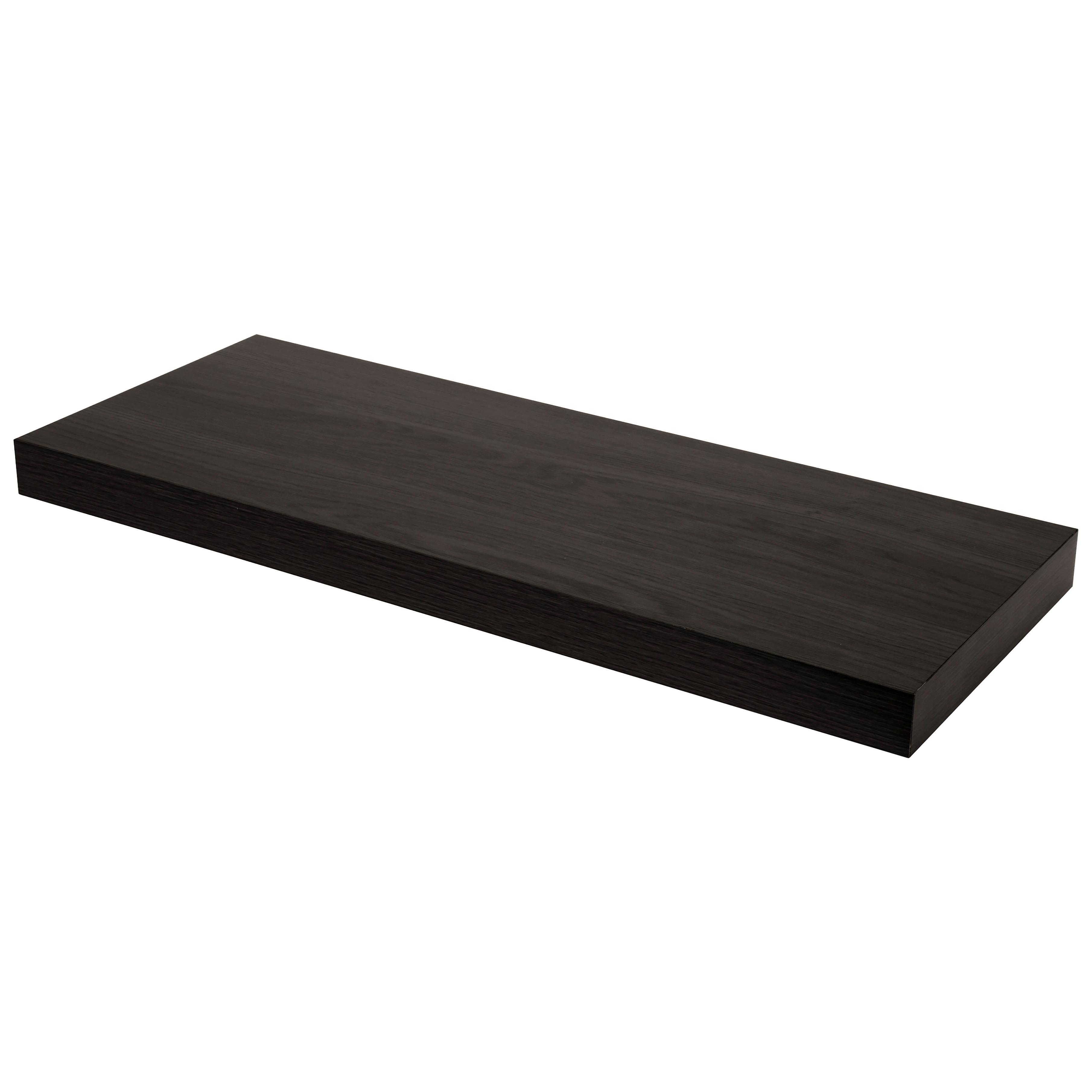 Wandboard Anja Anthrazit Eiche - Anthrazit, MODERN, Holzwerkstoff (60/3,8/23,5cm) - Mömax