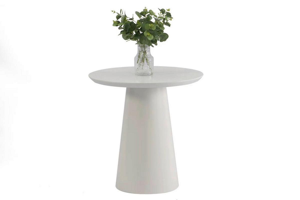 Klubska Miza Circus - bela, Moderno, leseni material (55/55cm) - Mömax