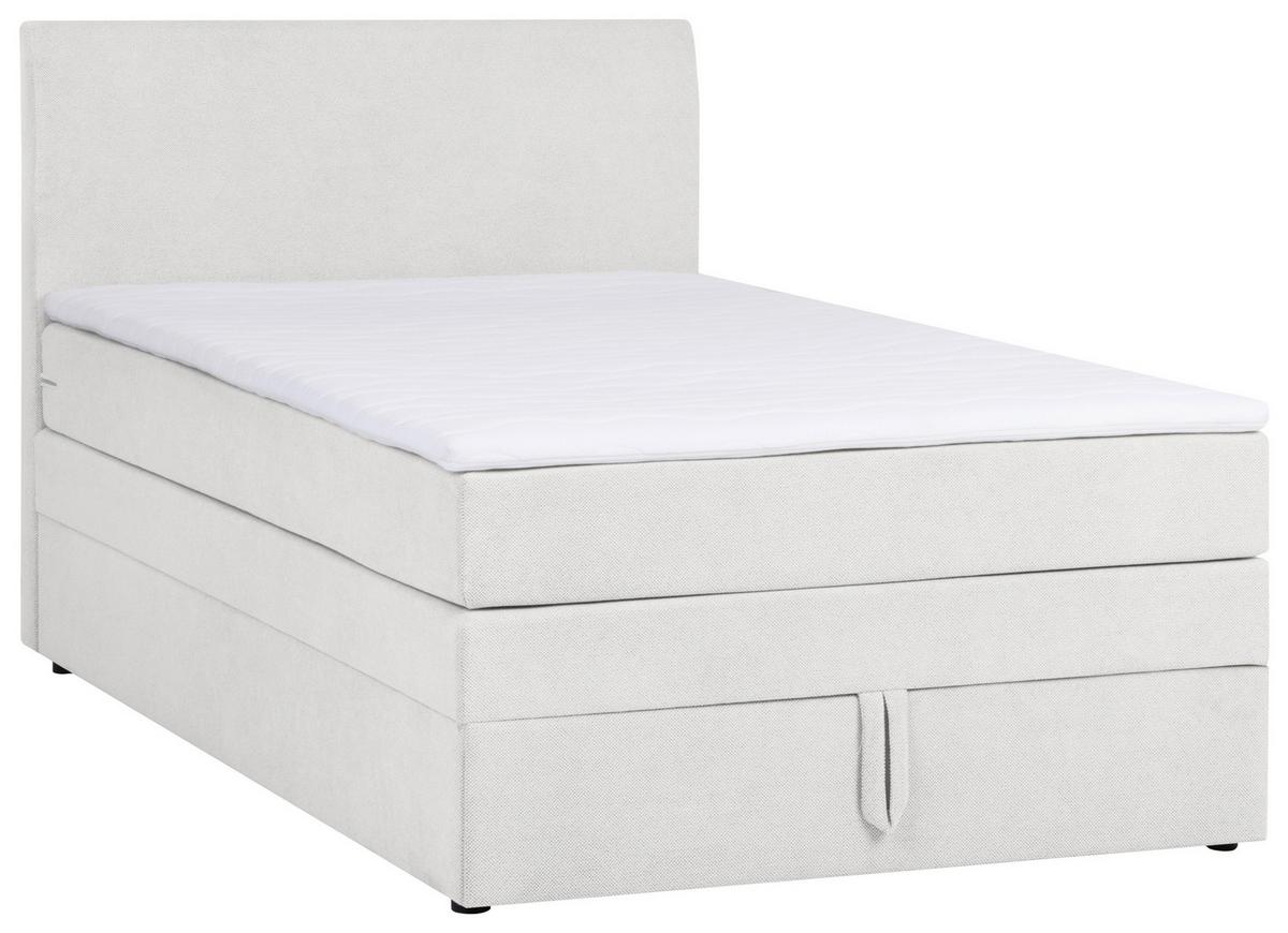 PAT BOXSPRING WICKIE - gri deschis, Konventionell, lemn/metal (140/200cm)