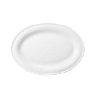 PÓŁMISEK DO SERWOWANIA 001.751368 - biały, Basics, ceramika (25,4/18,1/2,2cm) - Seltmann Weiden