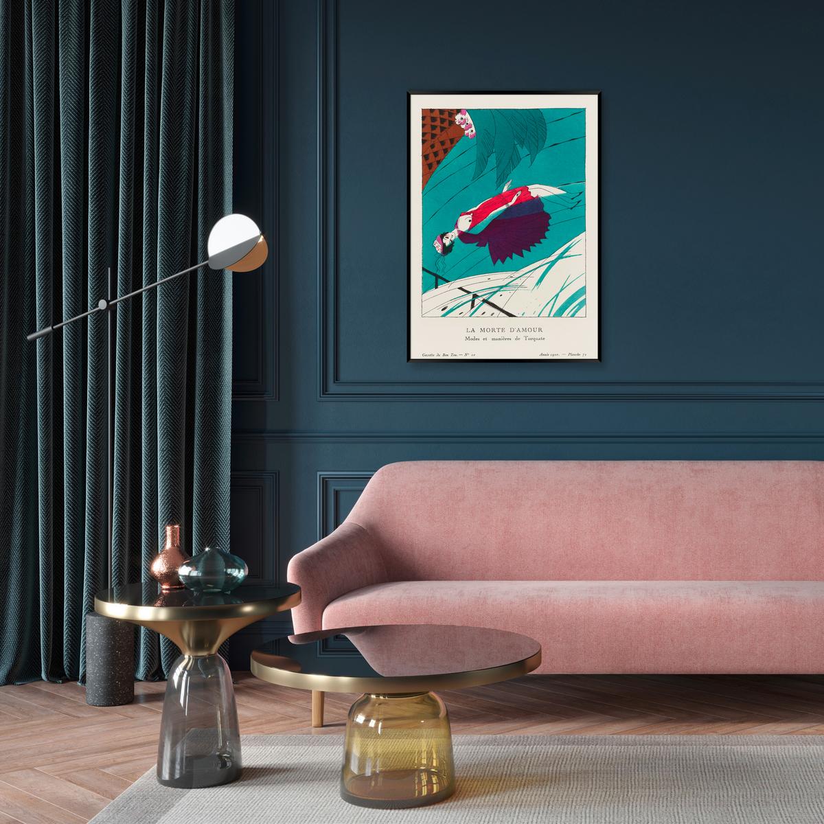 Bild Elena ca. 50x70cm - Multicolor/Schwarz, Holzwerkstoff/Papier (50/70cm) - Mömax