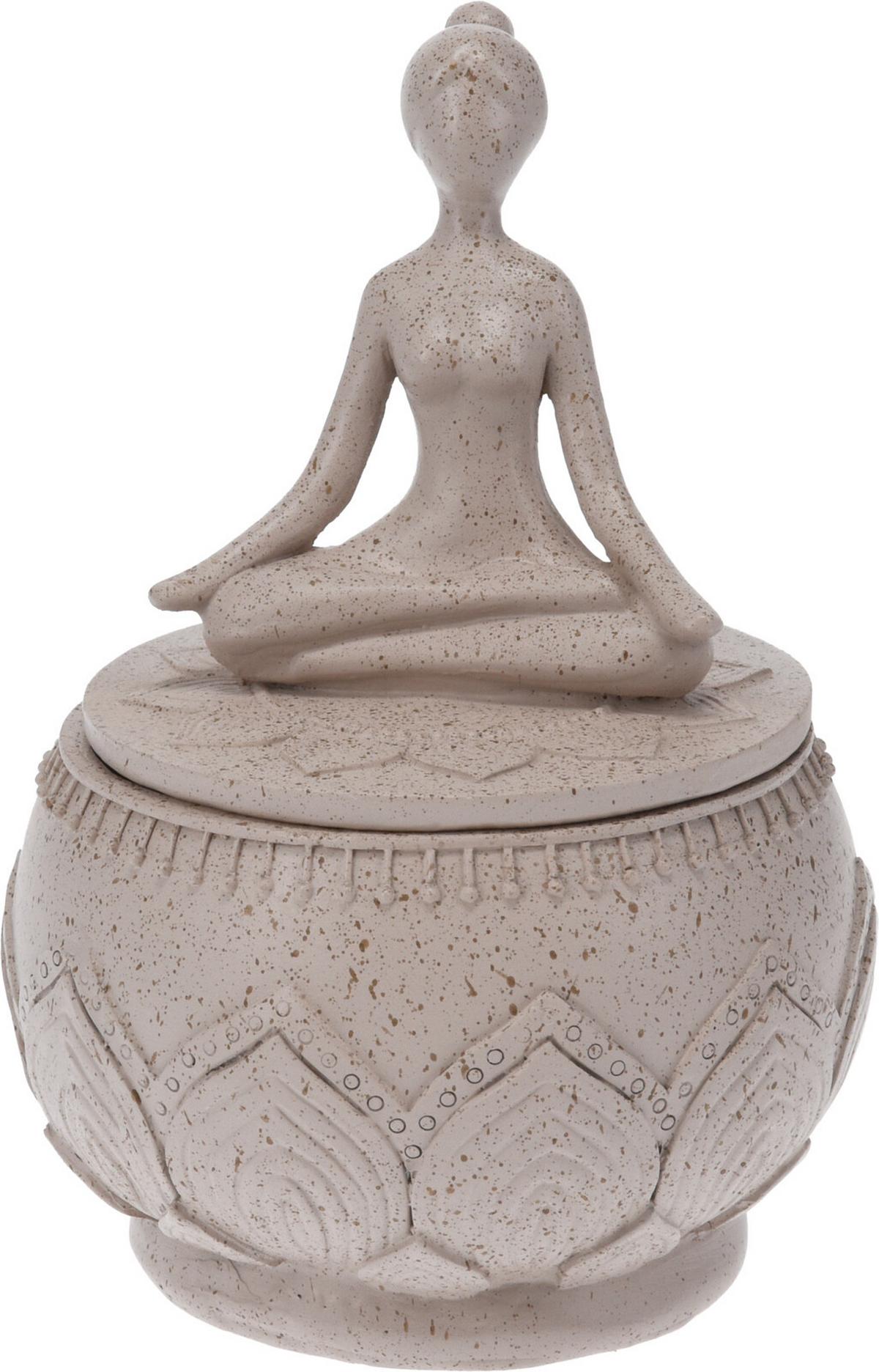 Statuetă feminină Lady Yoga - Basics (10,5/15,5cm)