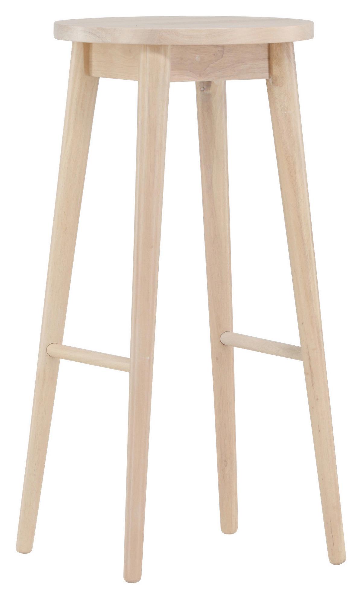 BARHOCKER-SET MOLLÖSAND - Weiß, Design, Holz (36/75/36cm) - Livetastic