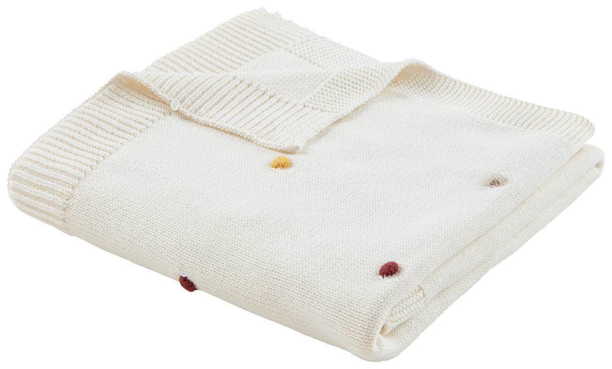 Babydecke Sammy in Multicolor - Gelb/Rot, KONVENTIONELL, Textil (75/100cm) - Premium Living