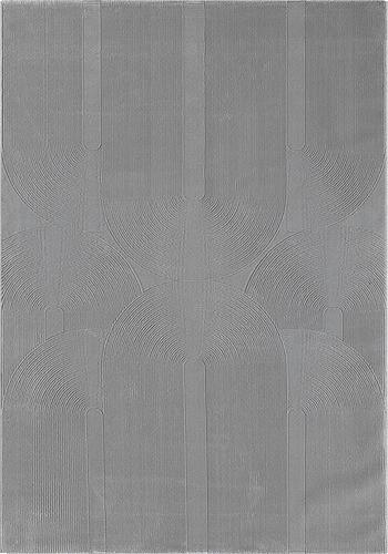 Webteppich Sign Grau ca. 160x230cm - Grau, KONVENTIONELL, Textil (160/230cm)