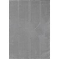 Webteppich Sign Grau ca. 80x150cm - Grau, KONVENTIONELL, Textil (80/150cm)