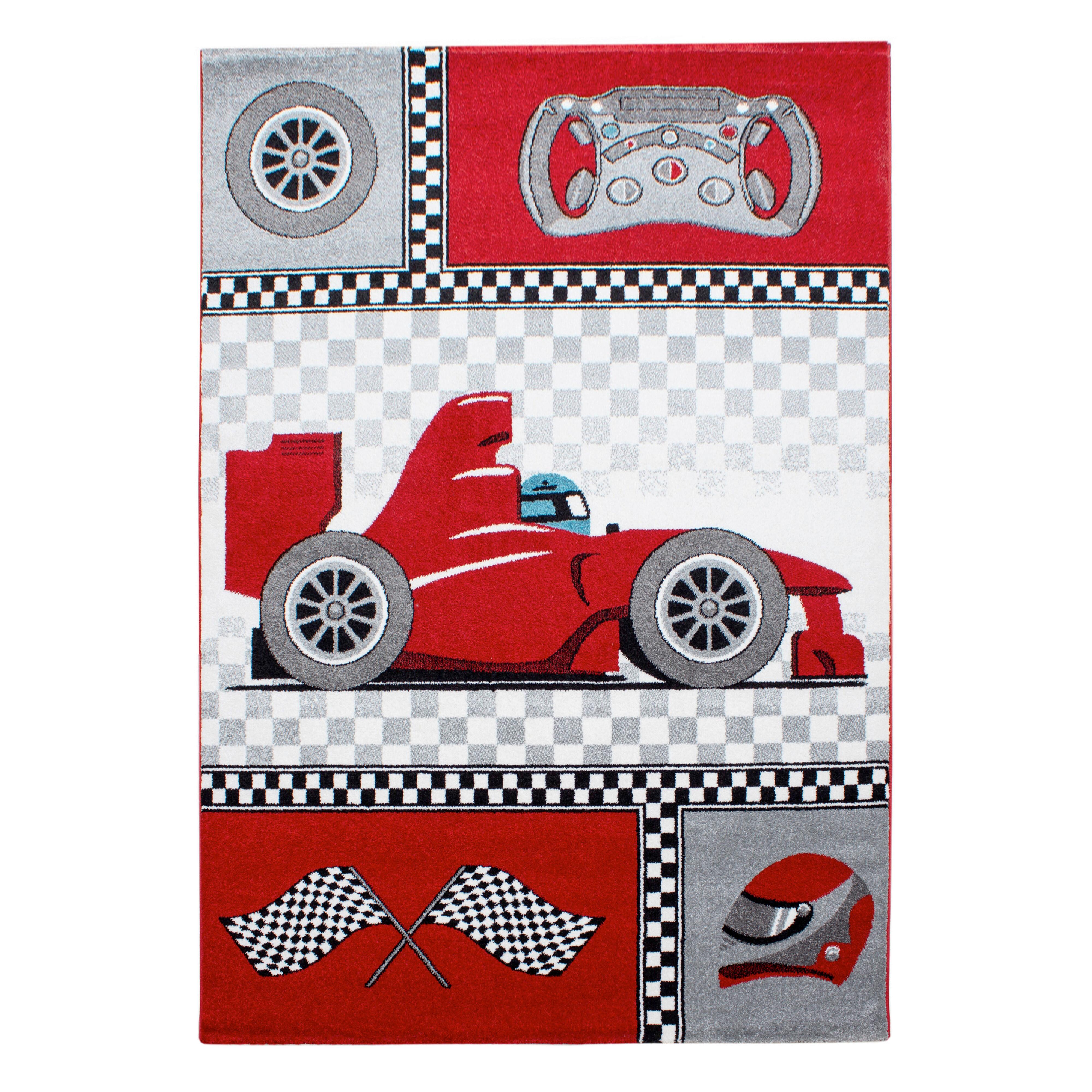 Otroška Preproga Kids, Rdeča, 200x290cm - rdeča, Trend, tekstil (200/290cm) - Ben'n'jen