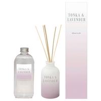 Diffuser Essential in Flieder ca. 200ml - Flieder, Glas/Wellpappe (5,5/10,5cm) - Premium Living