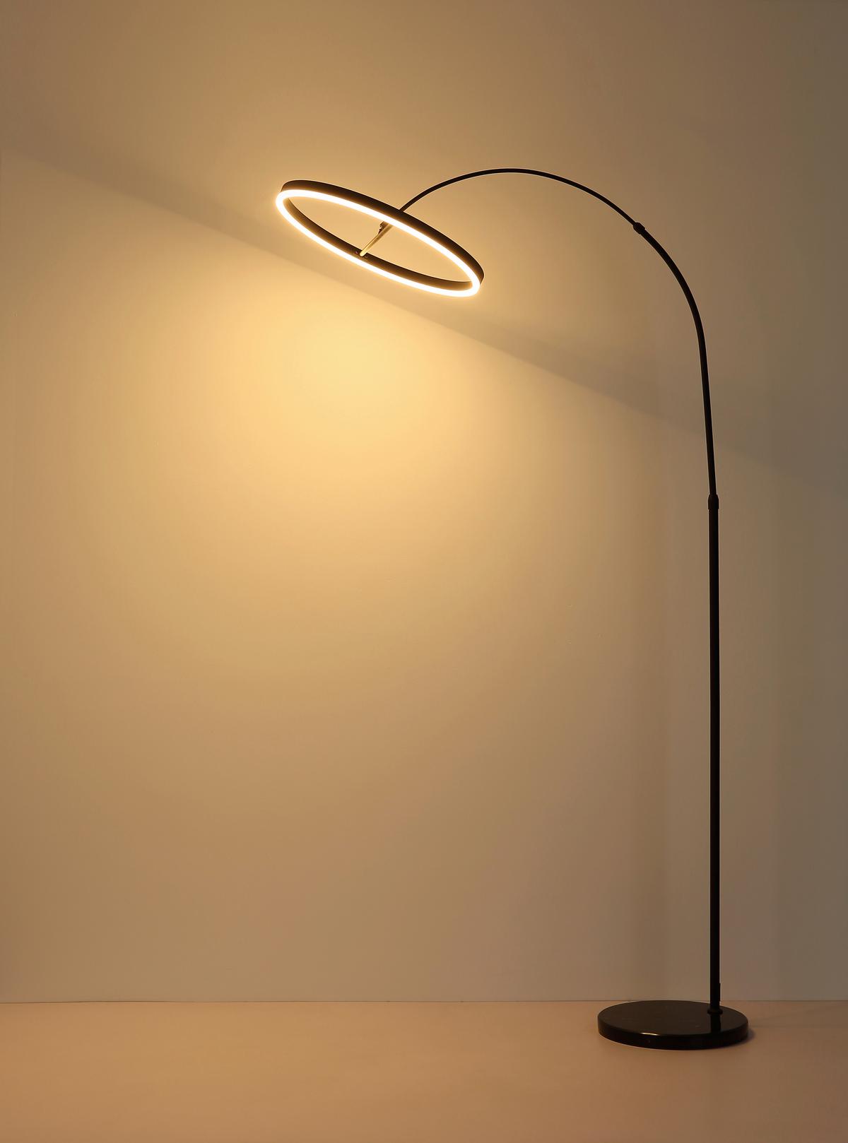 Led Podna Svjetiljka Jerrold - bijela/crna, Design, kamen/metal (15/107cm) - Globo