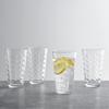 DRICKSGLAS I SET DOTS - klar, Klassisk, glas (6/14,7/8,7cm) - Mömax