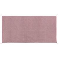 Strandmatte Dobby Rot ca. 90x190cm - Terracotta, Textil (90/190cm)