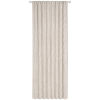 ZASŁONA GOTOWA HERRING - taupe, Basics, tkanina (135/245cm) - Dieter Knoll
